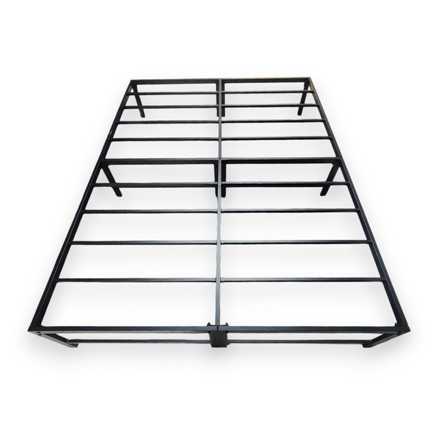 Base cama de metal de 14 pulgadas negro