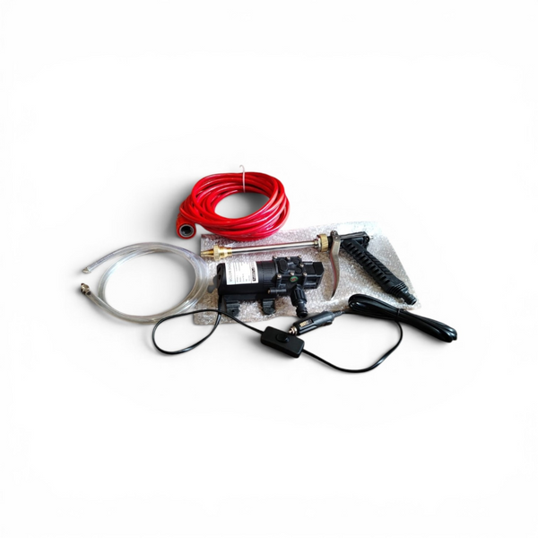 Kit Lavado De Autos Portátil De 12V Limpiador Alta presión