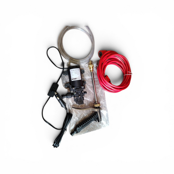 Kit Lavado De Autos Portátil De 12V Limpiador Alta presión