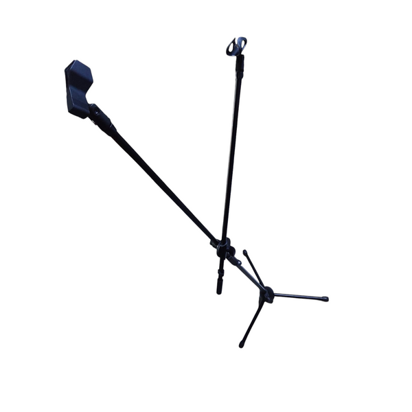 Soporte para micrófono pedestal altura ajustable plegable