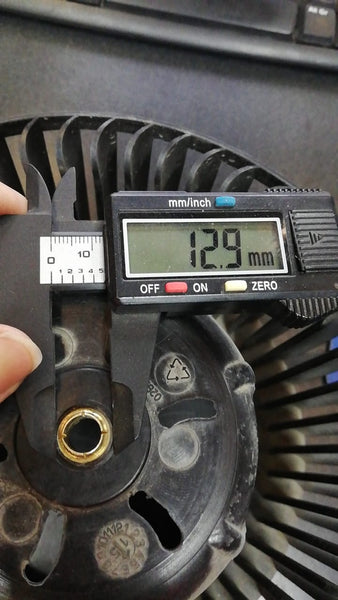 Turbina para Motor Campana Extractora 19 cm