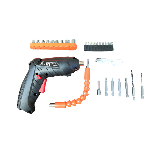 Destornillador inalámbrico plegable con puerto de carga usb