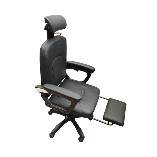 Silla Oficina Gamer Reclinable con Soporte Lumbar Reposa Pies