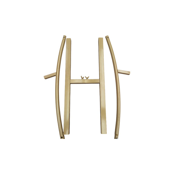 Aro para globos y flores decoración dorado 2 metros