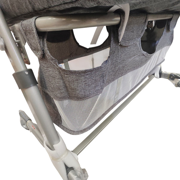 Cuna Colecho Plegable Para Bebé Gris GN-BCZ01