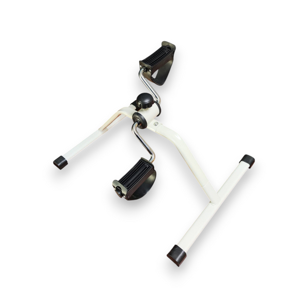 Maquina ejercicio fitness pedal plegable paso portatil blanco