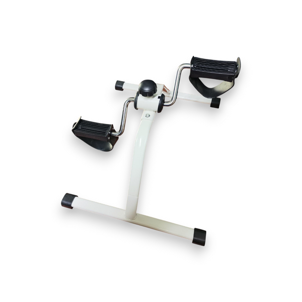 Maquina ejercicio fitness pedal plegable paso portatil blanco