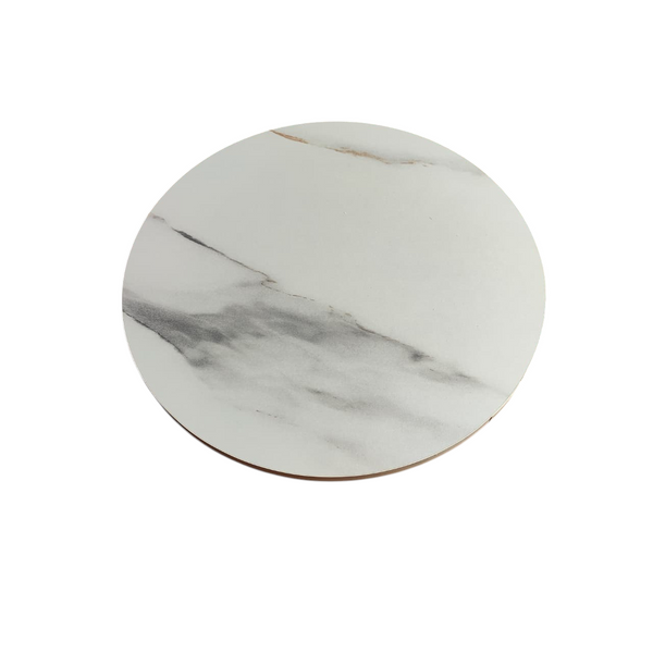 Mesa para cafe jardin redonda de 2 niveles de 60cm