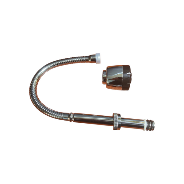 Mezcladora para fregadero cuello flexible llave laton 2 modos