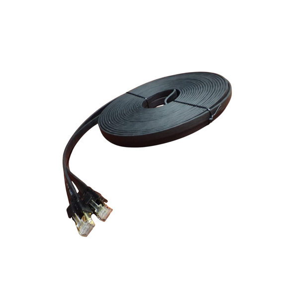 Cable red plano Cat7 Rj45 Utp ethernet 15 metros