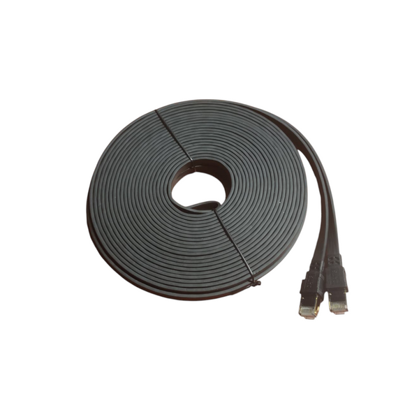 Cable red plano Cat7 Rj45 Utp ethernet 15 metros