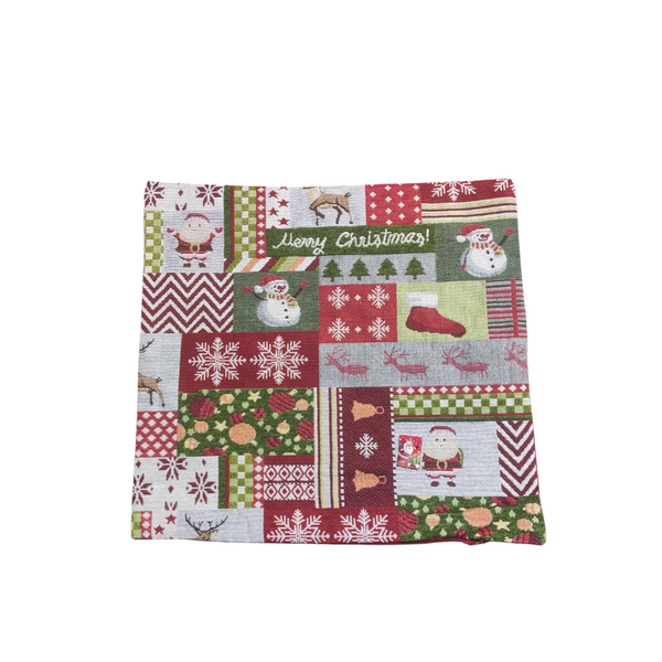 pack 2 Fundas cubre cojin decoracion navideña