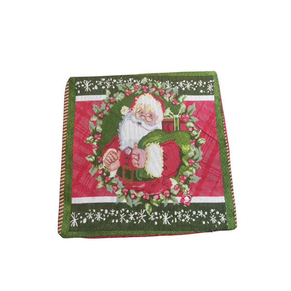 pack 2 Fundas cubre cojin decoracion navideña