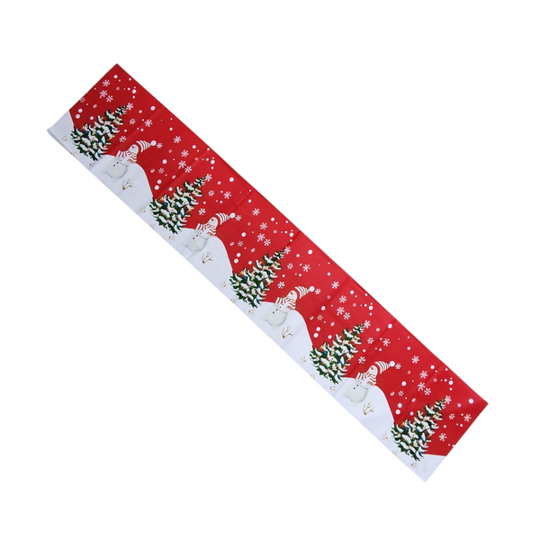 Camino de mesa navideño decoración colores 180 x 36 cm