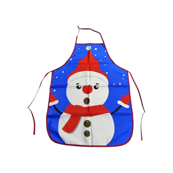 Delantal bata diseño navideño para tareas del hogar