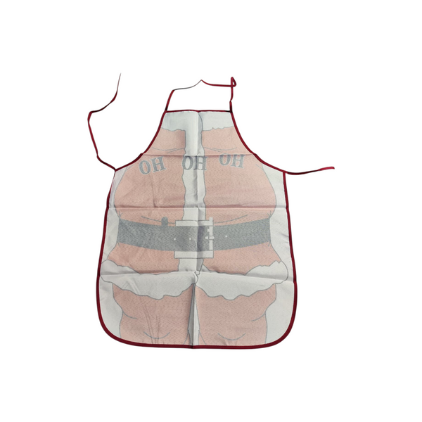 Delantal bata diseño navideño para tareas del hogar