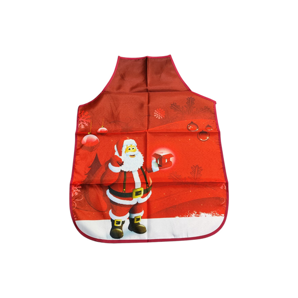 Delantal bata diseño navideño para tareas del hogar