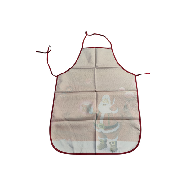 Delantal bata diseño navideño para tareas del hogar