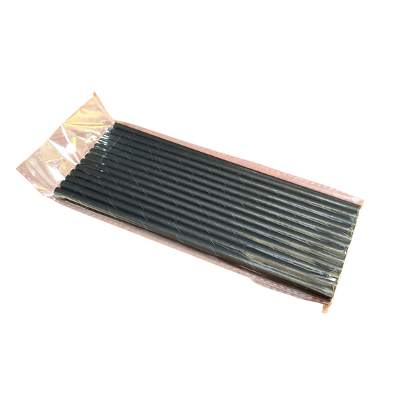 Pack 4 de 25 popote de carton colores lisos