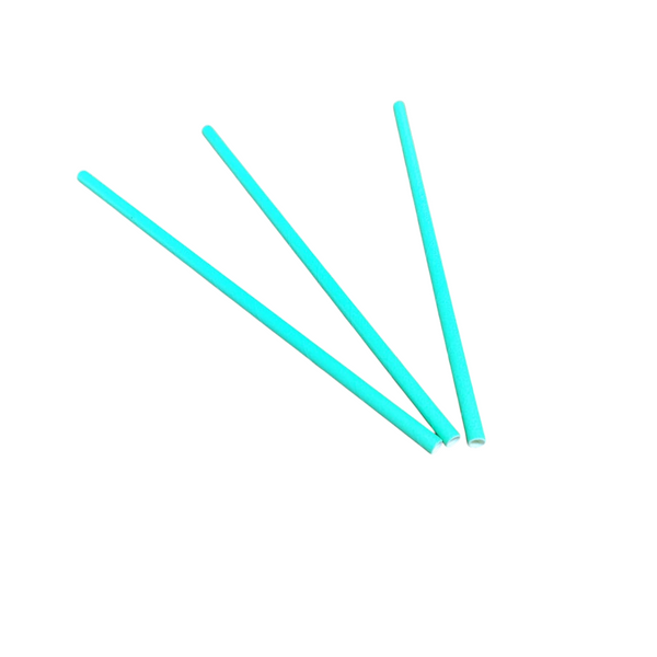 Pack 4 de 25 popote de carton colores lisos