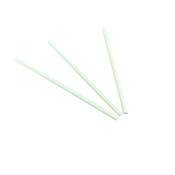 Pack 4 de 25 popote de carton colores lisos