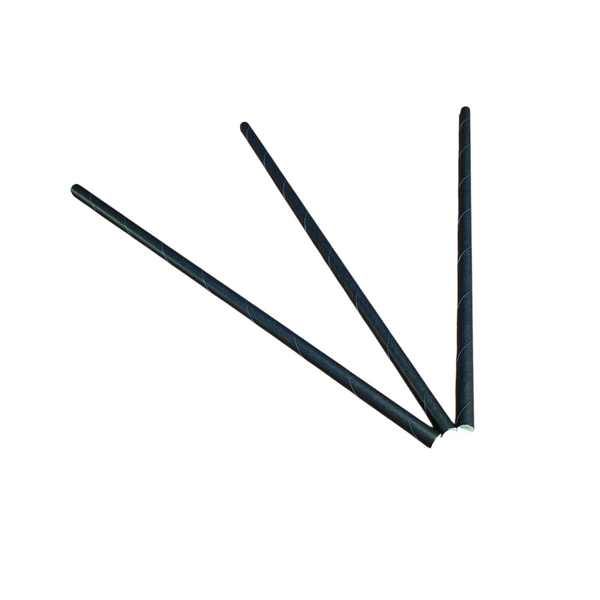 Pack 4 de 25 popote de carton colores lisos