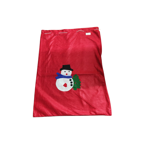 costal de santa para regalo navideño 72 x 50  cm