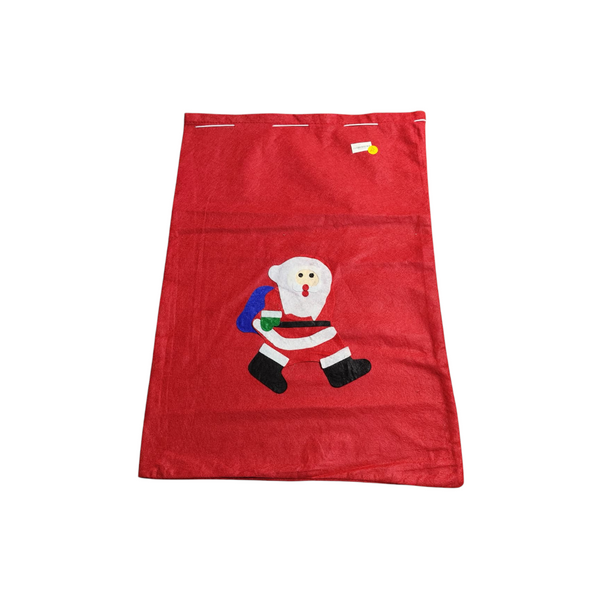 costal de santa para regalo navideño 72 x 50  cm