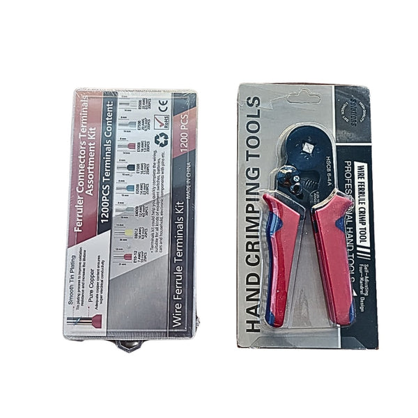 Juego De Crimpadora Terminales Para Cable Con 1250pcs