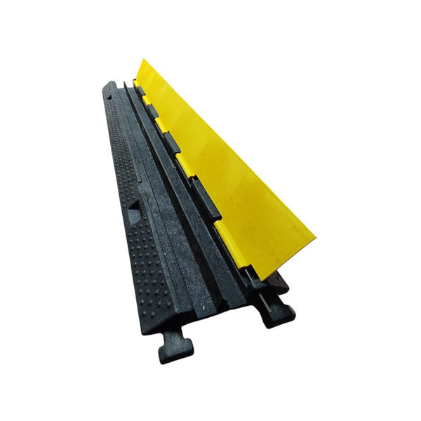 Rampa tope protectora de cables 2 canales 100 X 20 CM