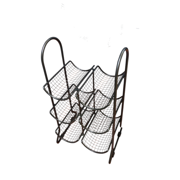 Rack para Botellas de Agua color Negro