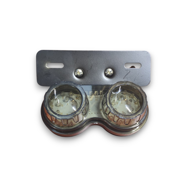 Stop Porta Placa Direccionales Led Moto harley luz trasera