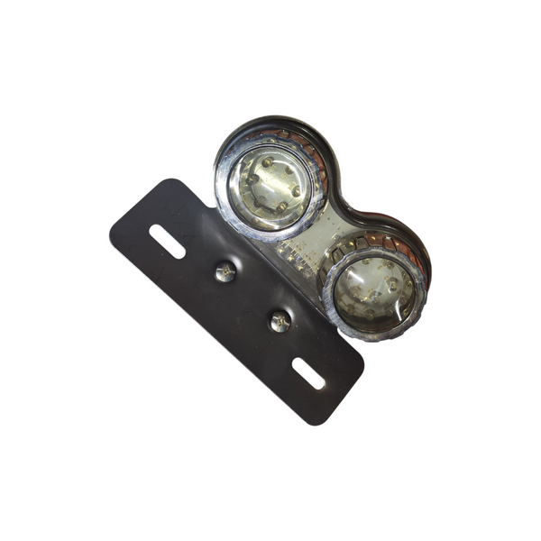 Stop Porta Placa Direccionales Led Moto harley luz trasera