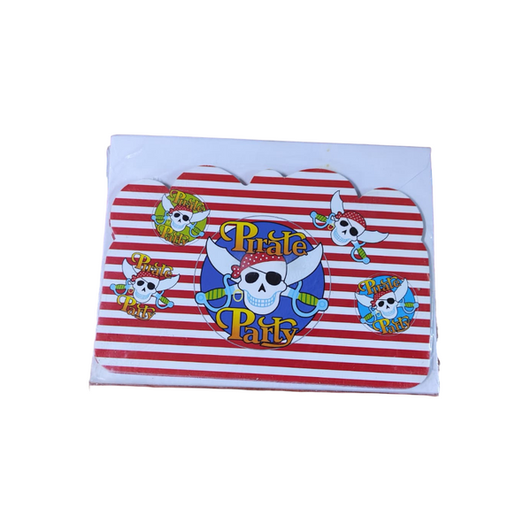 Pack 20 sobres invitacion para cumpleaños infantil