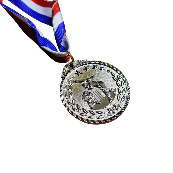 Pack 12 medallas deportivas de Oro, plata y bronce