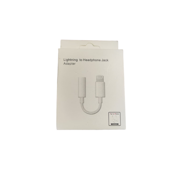 Adaptador De Audífonos Lightning A Jack 3.5
