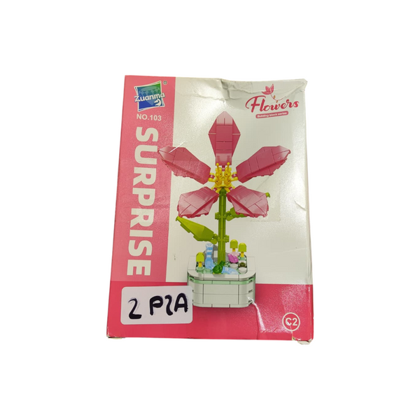 Bloques De Construcción decoración Flor Zuanma flowers