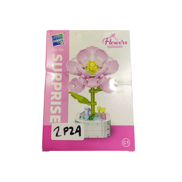 Bloques De Construcción decoración Flor Zuanma flowers