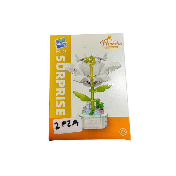 Bloques De Construcción decoración Flor Zuanma flowers