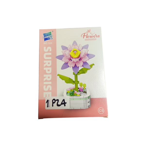 Bloques De Construcción decoración Flor Zuanma flowers