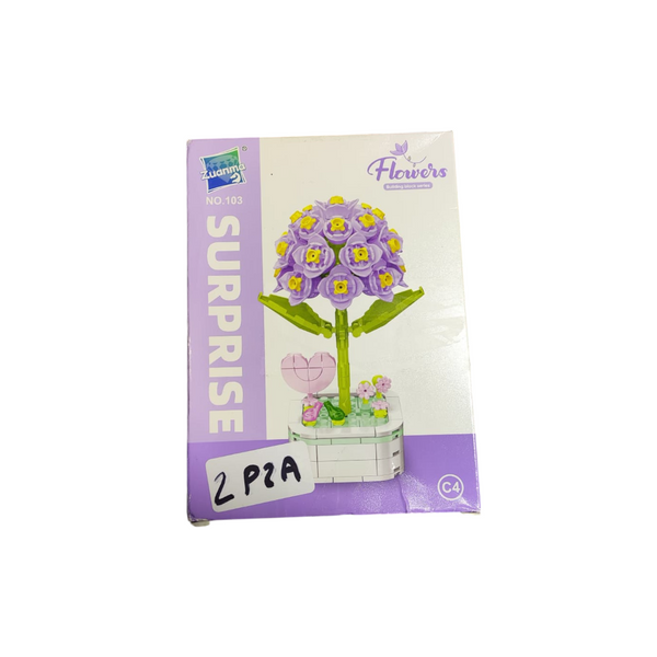 Bloques De Construcción decoración Flor Zuanma flowers