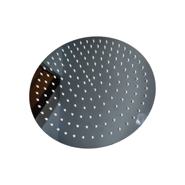 Regadera sin chapeton redonda Cabezal Acero Inox Cromado30cm