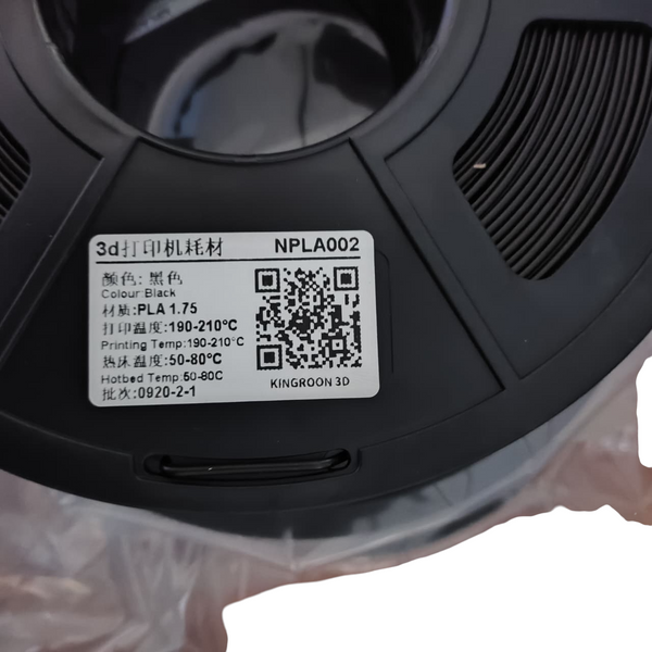 Filamento kingroon lote de 3 kg para impresora 3d 1.75mm