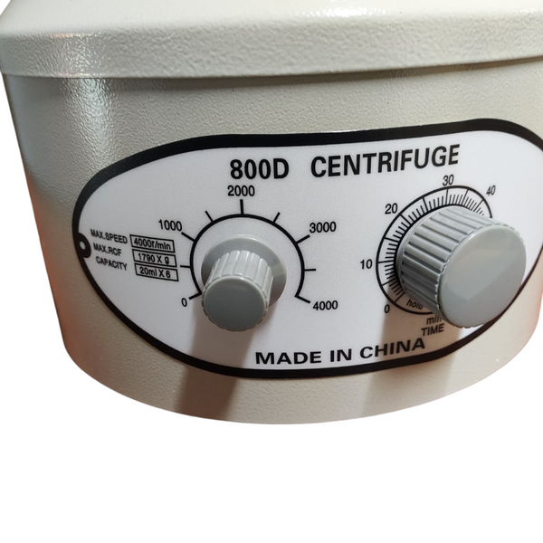 Máquina Centrífuga Eléctrica 800d 4000 rpm 20ml x 6