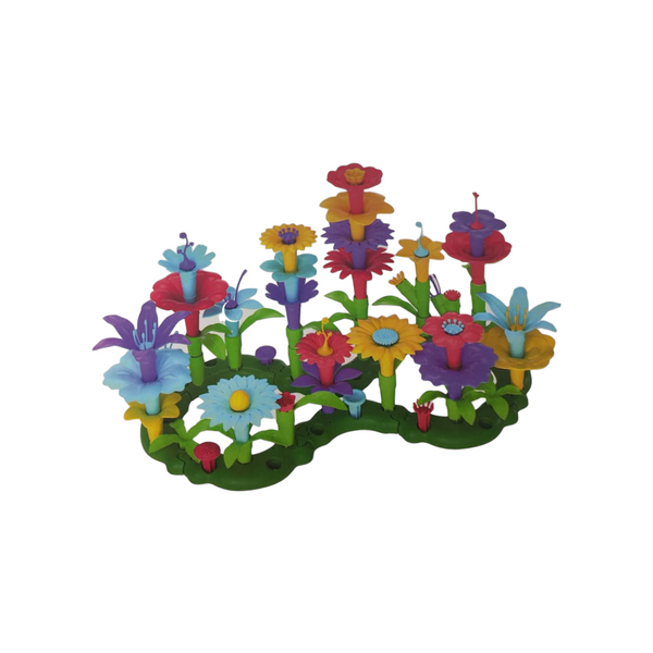 81 pzs juguete montaje de bloques de construccion de flores