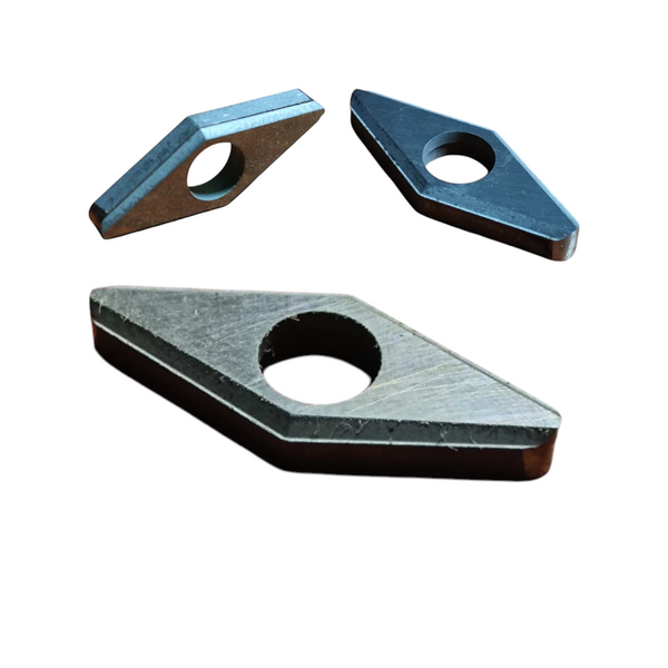 Pieza inserto de carburo tugsteno torneado