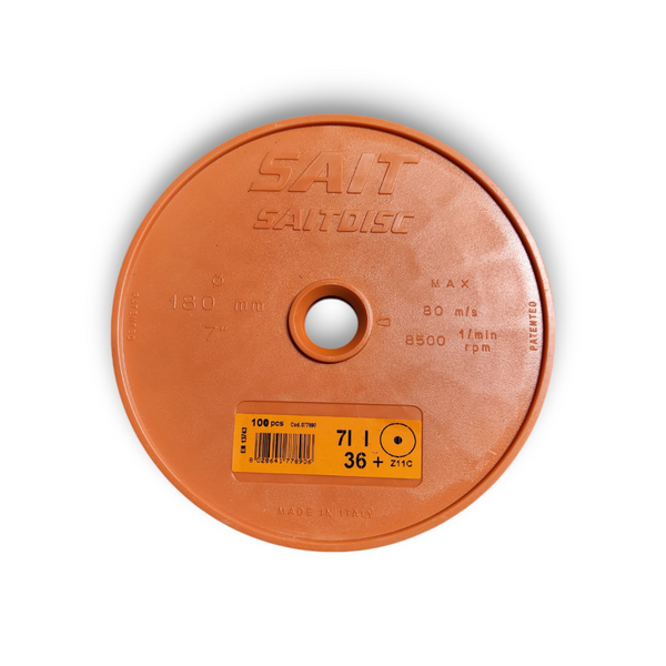 Discos abrasivos carburo de silicio 180mm 80ms 8500rpm