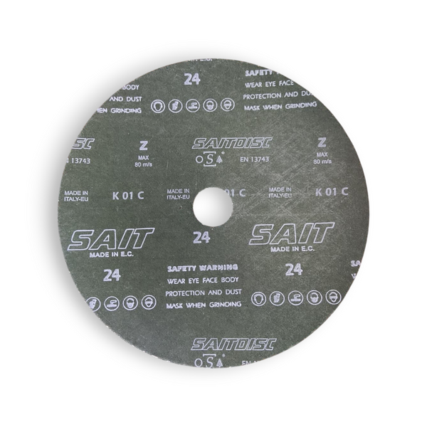 Discos abrasivos carburo de silicio 180mm 80ms 8500rpm