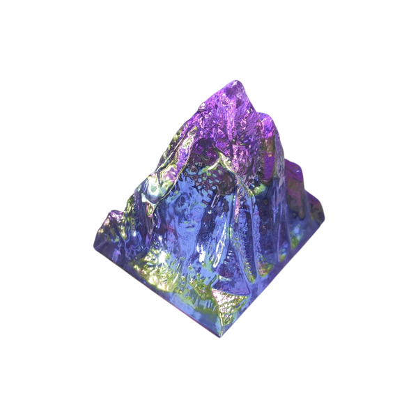 Piramide mini montaña decorativa oficina 6x6 cm