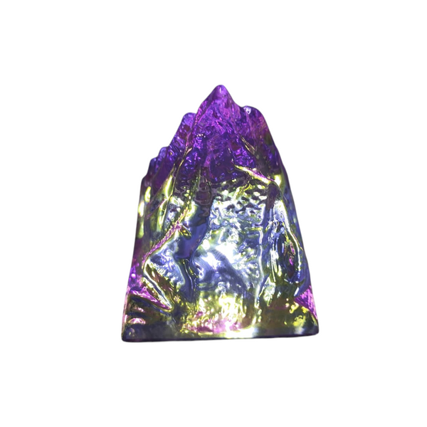 Piramide mini montaña decorativa oficina 6x6 cm